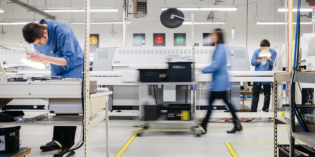 Picture of movement in the facility